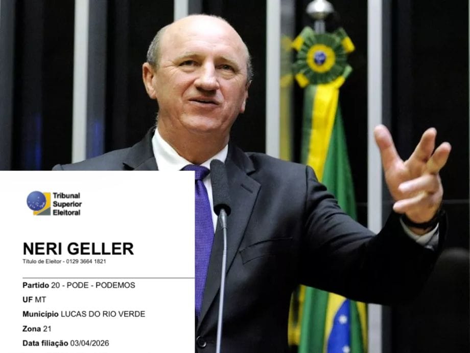 Neri Geller oficializa filiação ao Podemos em Lucas do Rio Verde