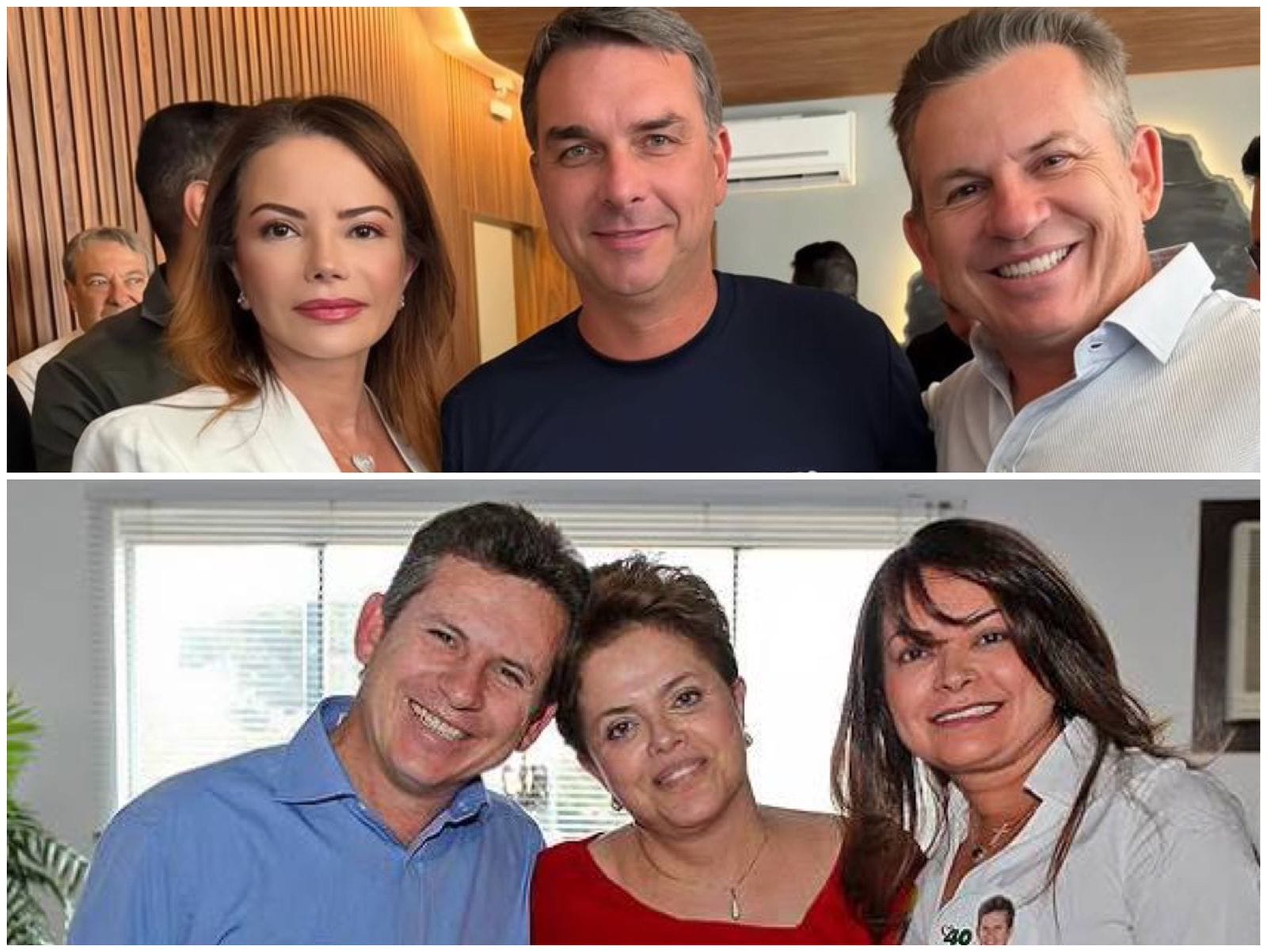 Mauro "Melancia"? Web resgata passado de Mendes após foto com Flávio Bolsonaro