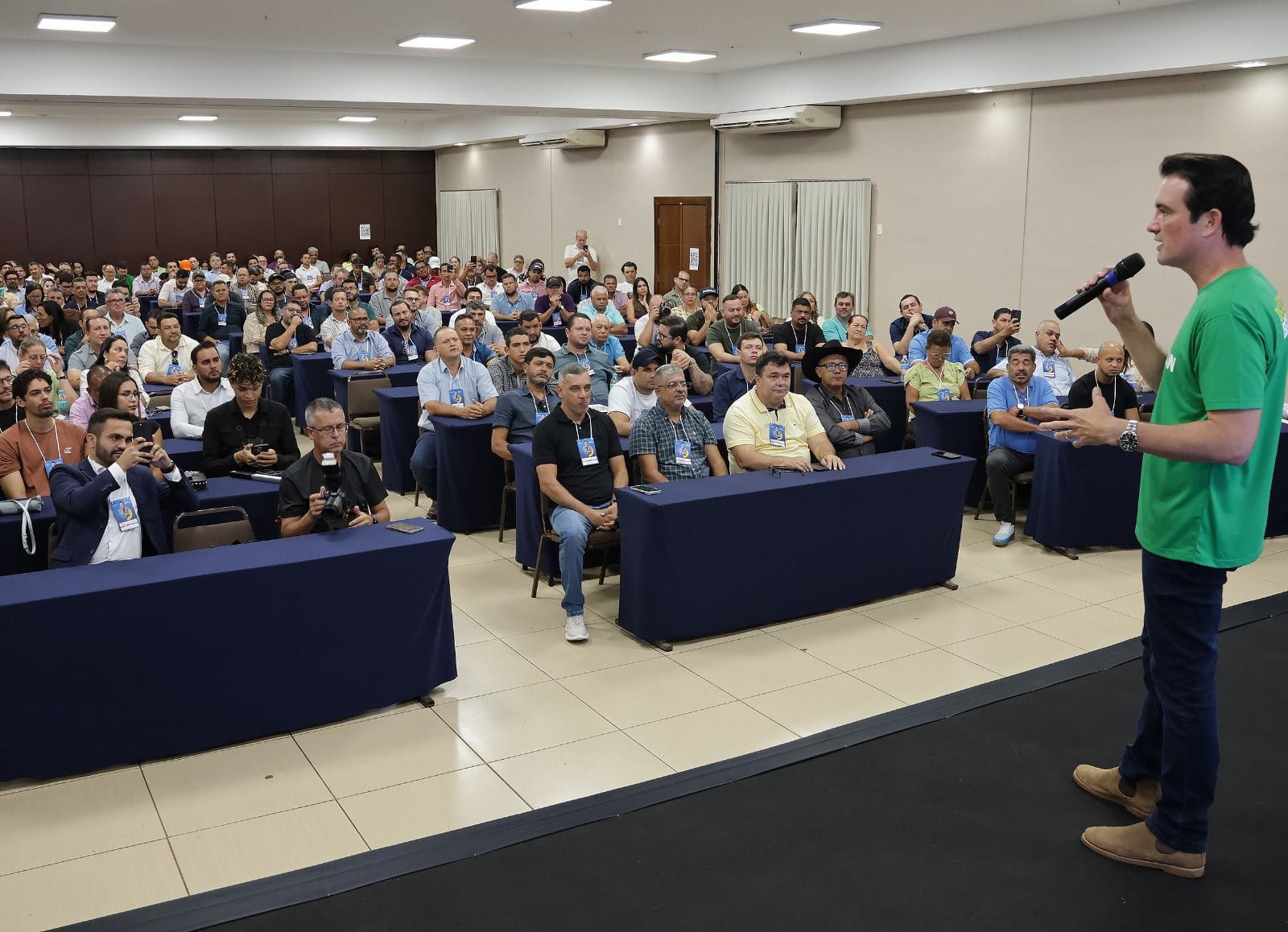 Bortolin reúne lideranças de todo MT em Cuiabá e anuncia apoio de mais de cem vereadores